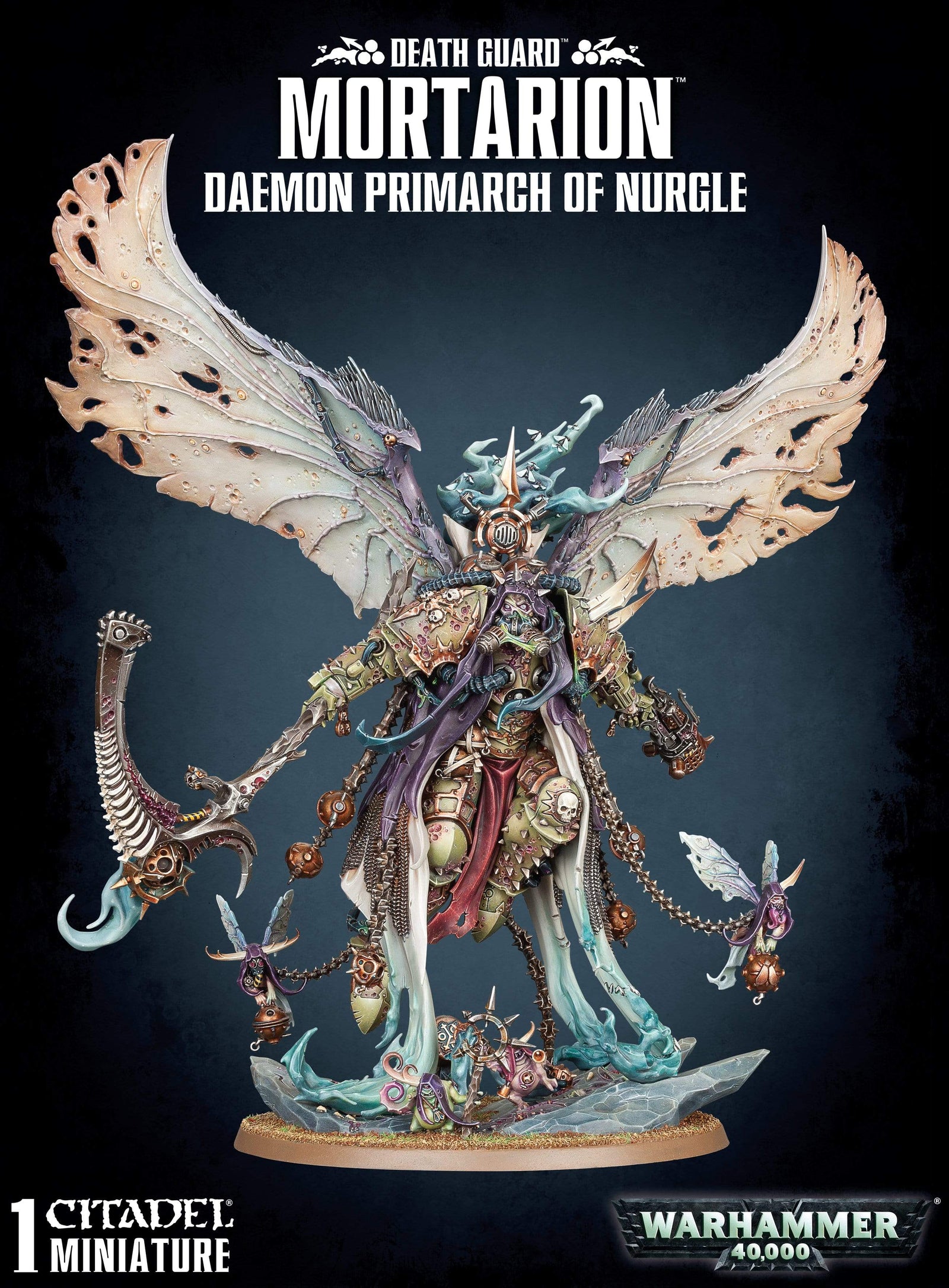 40k Death Guard Mortarion Daemon Primarch Of Nurgle Official United States Shipping On Us 6959